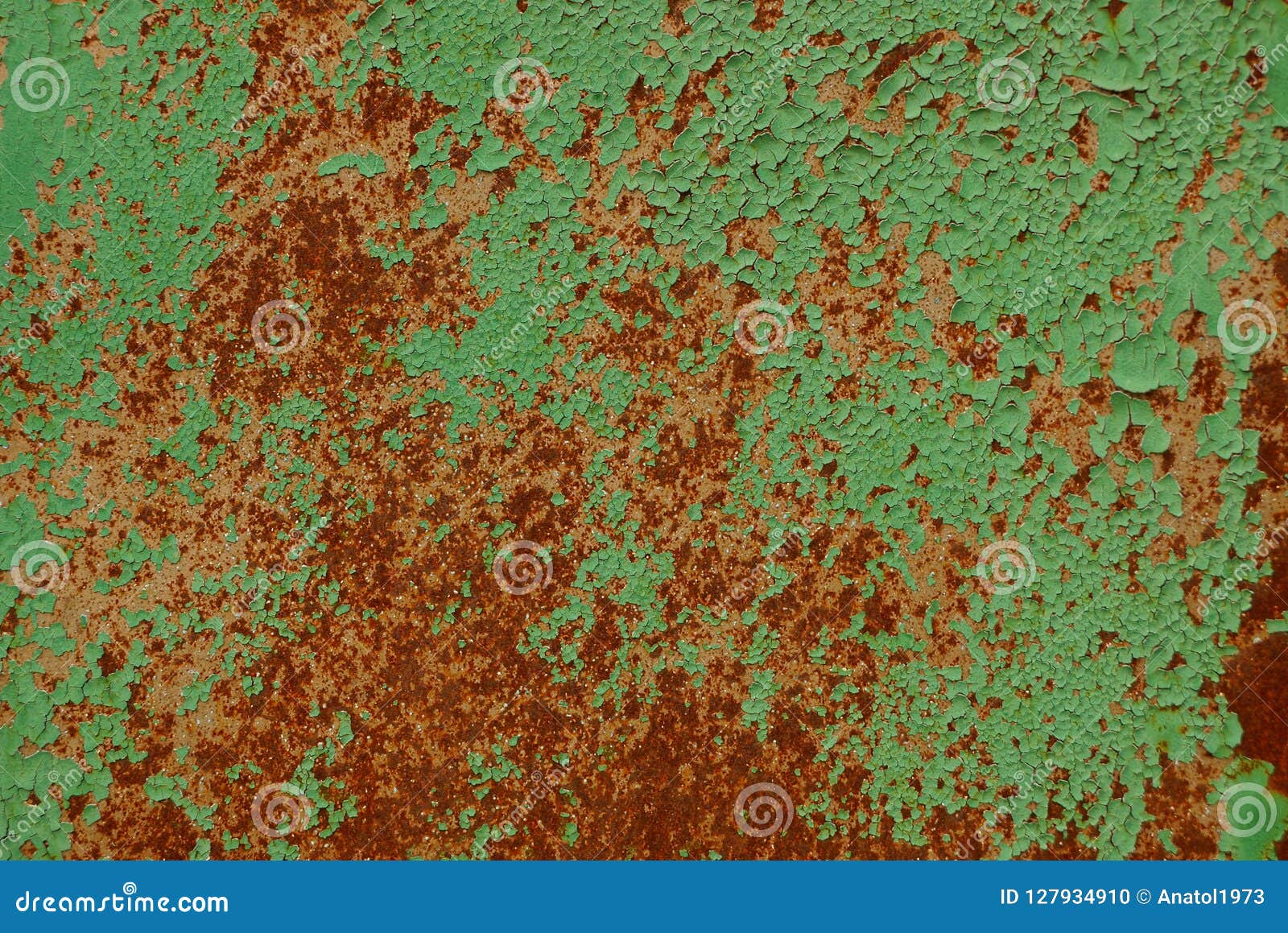 Colored Metal Texture from a Green Rusty Wall Stock Photo Image of