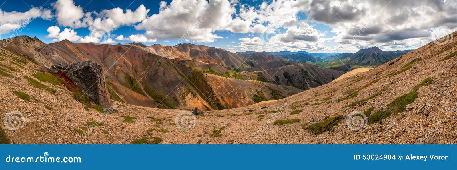 Colored mountain stock photo. Image of peak, altitude - 53024984