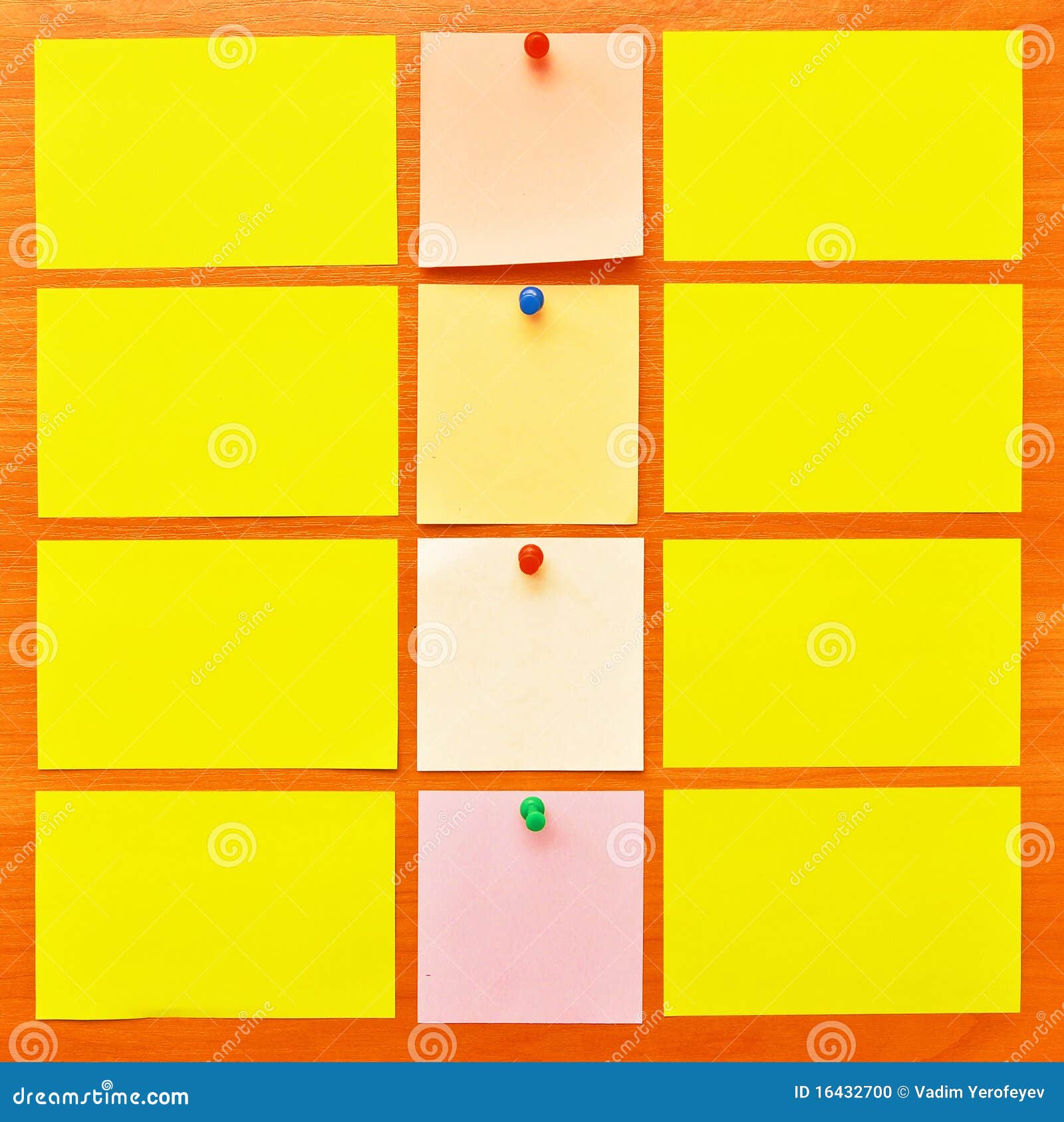 Colored note papers stock photo. Image of label, design 16432700