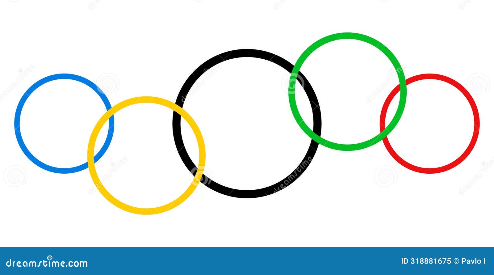 Olympic Games Circles Design