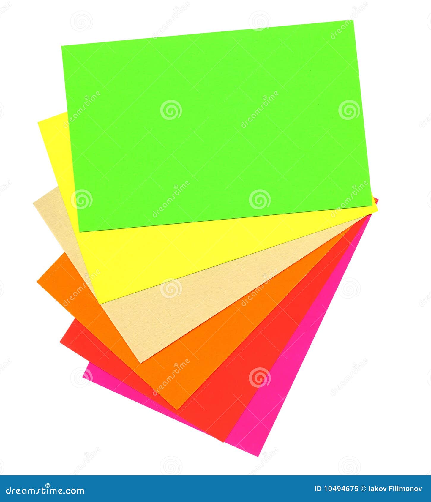 Colored paper stock image. Image of abstract, quality 10494675