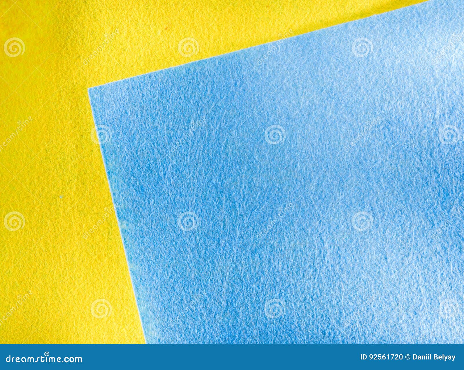 Colored Paper in Geometric Flat. Composition with Large Sheets of Paper