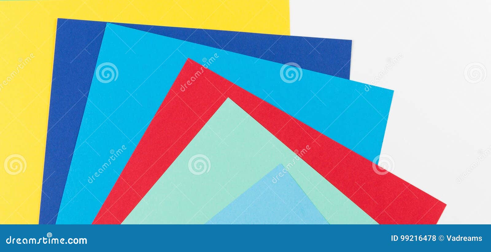 Colored Paper on White Background Stock Photo Image of green