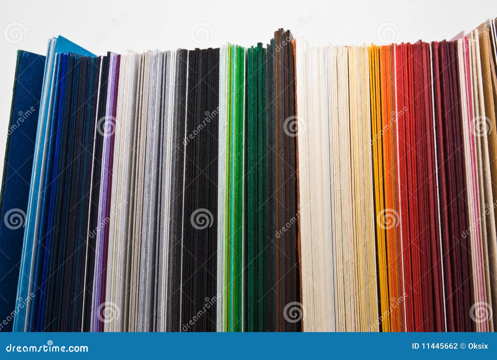 Colored papers stock photo. Image of pattern, guide, printer 11445662