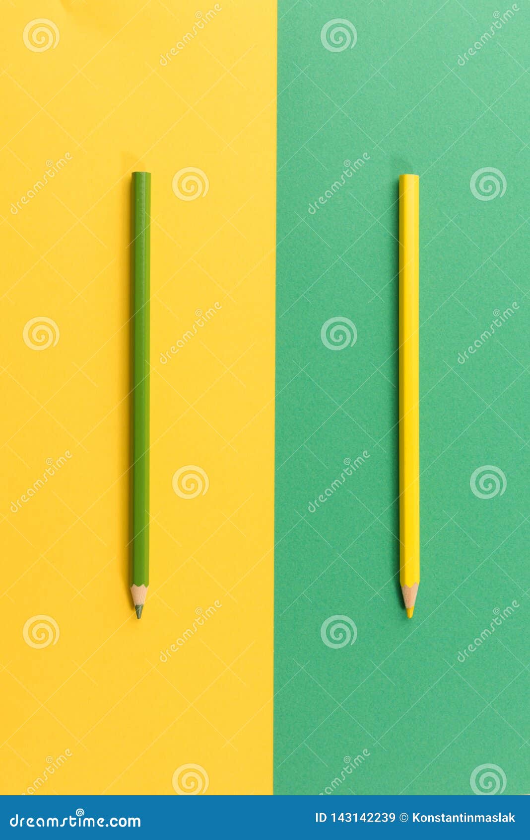 Colored Pencil on Color Paper Stock Image Image of group, design