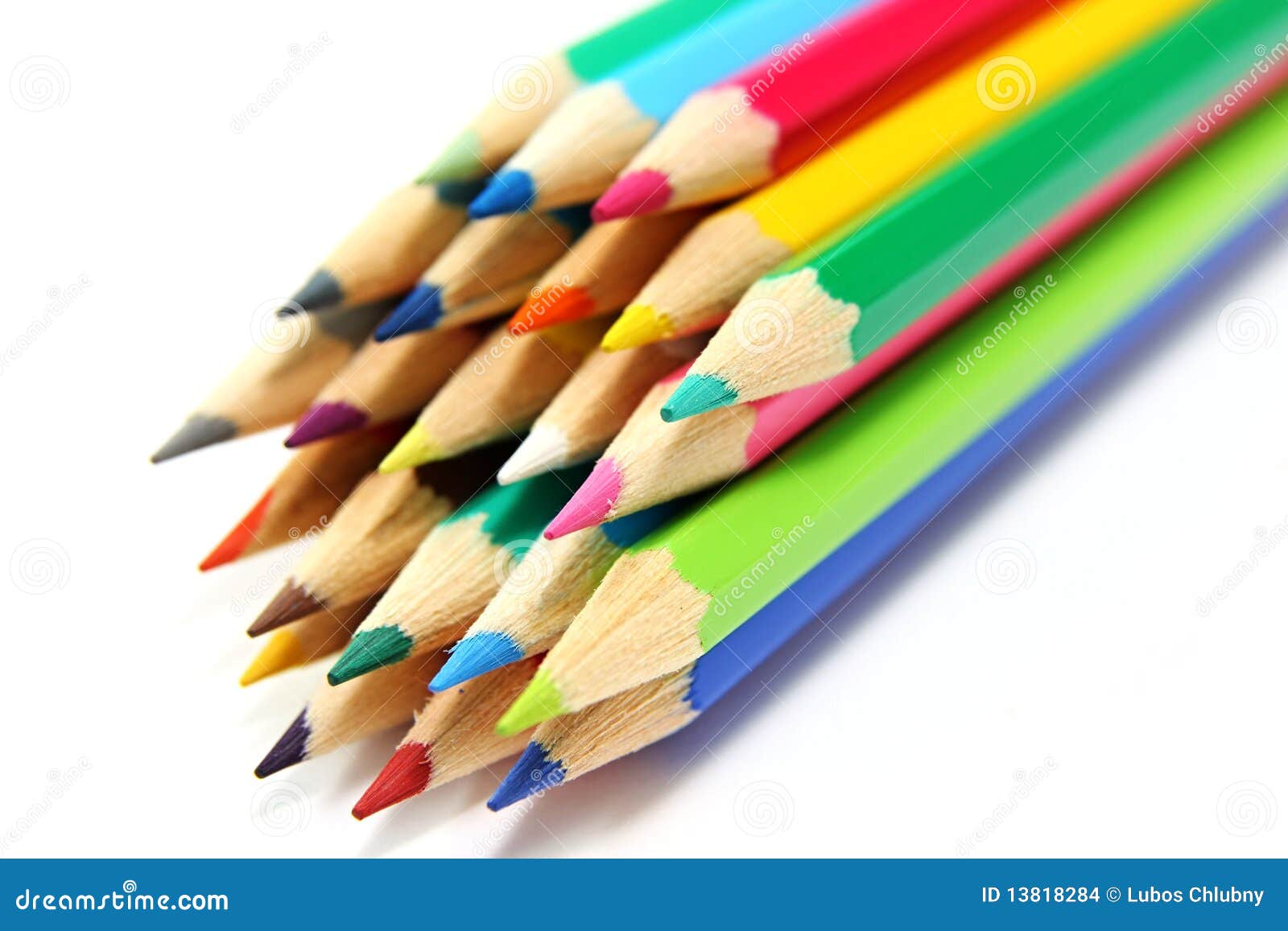 Colored Pencils stock photo. Image of pencils, artist 13818284