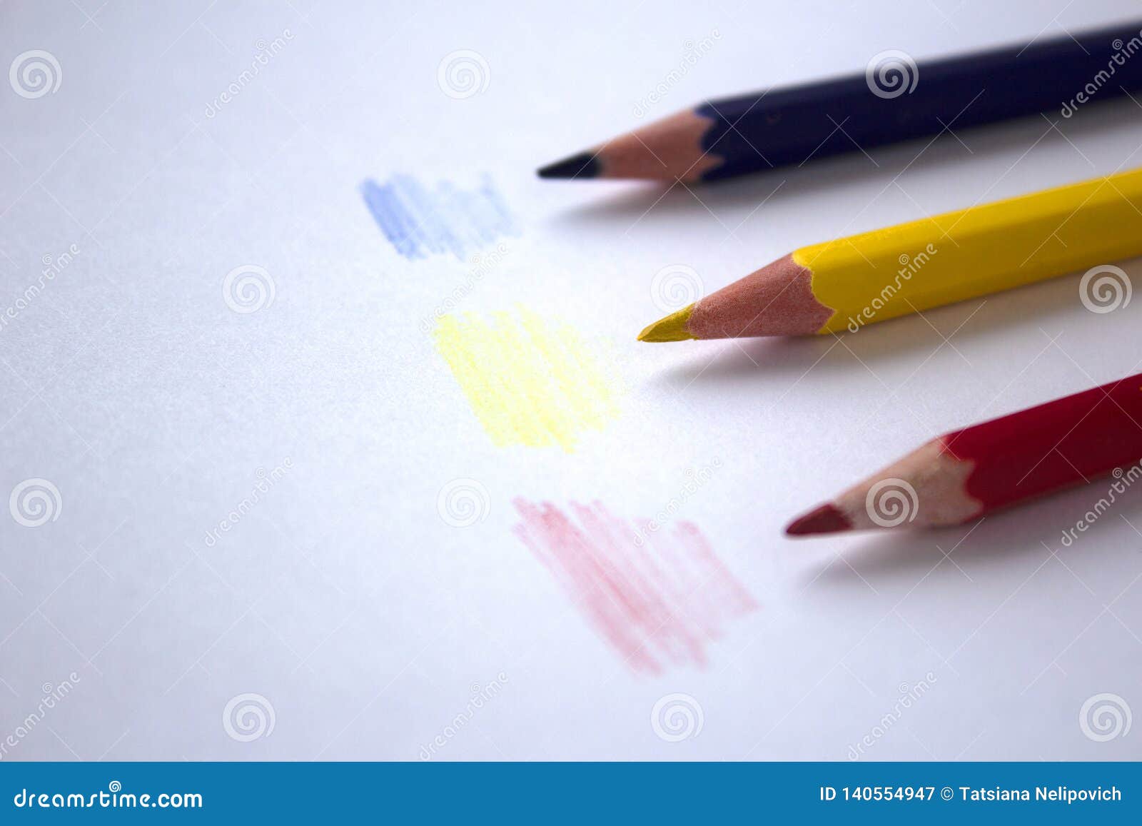 Colored pencils drawings stock image Image of graphic 140554947