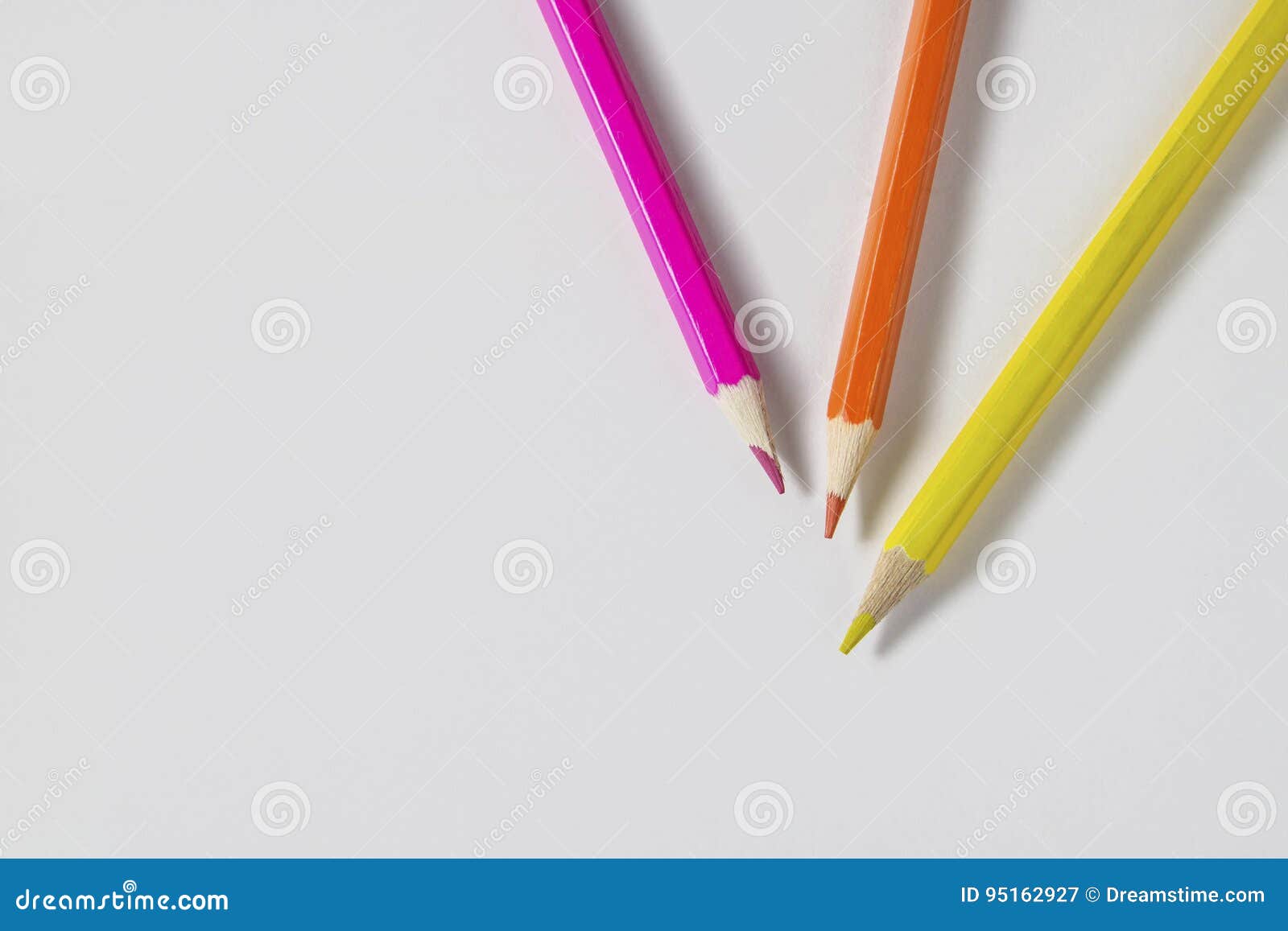 Colored pencils on paper stock image. Image of dating 95162927