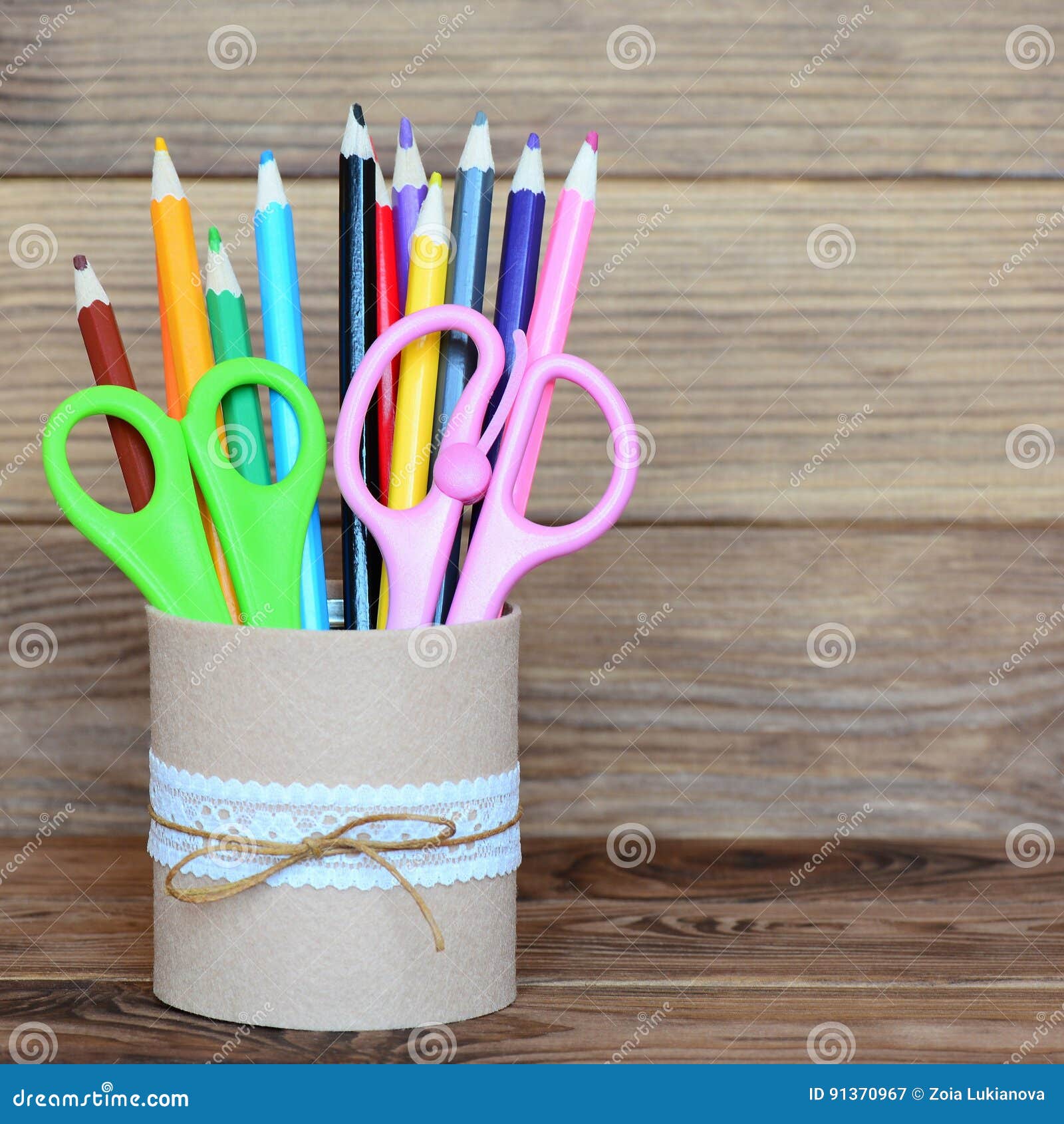 Easy DIY High End Colored Pencil Storage Box 