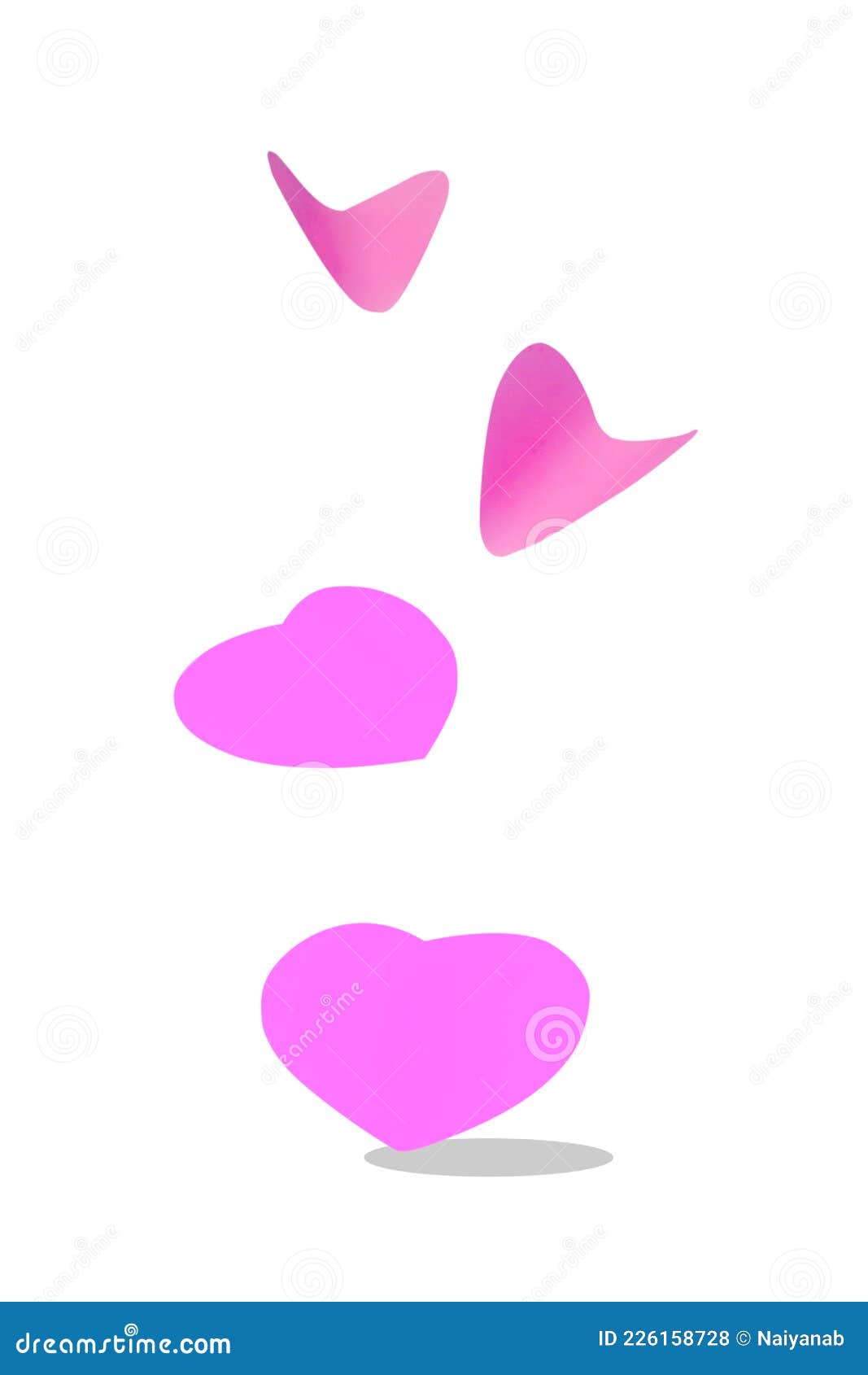 Colored Pink Sheet of Note Paper, Sticker Note, Note Pad Stock Photo