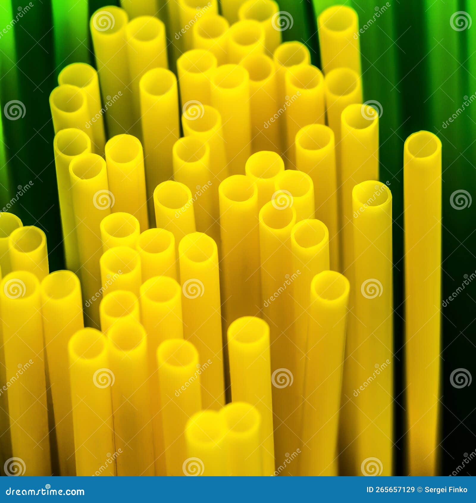Colored plastic tubes stock image. Image of color, circle 265657129