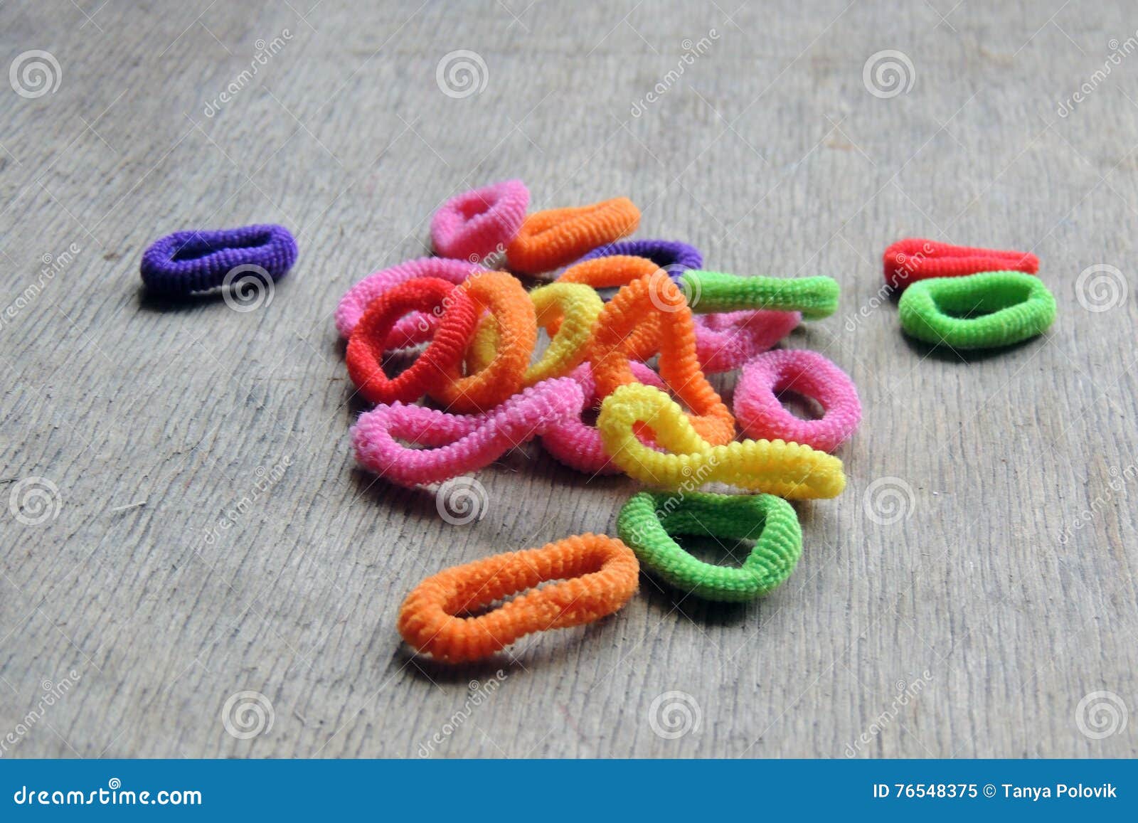 Colored Rubber Bands for Hair Braiding Stock Image - Image of hair,  beautiful: 76548375