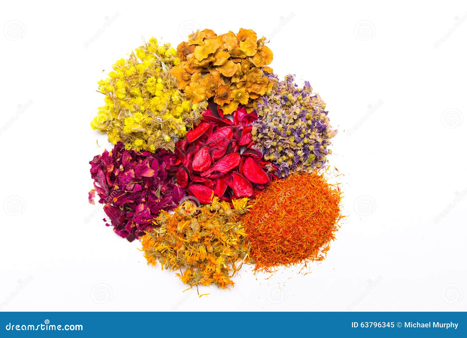 colored spices