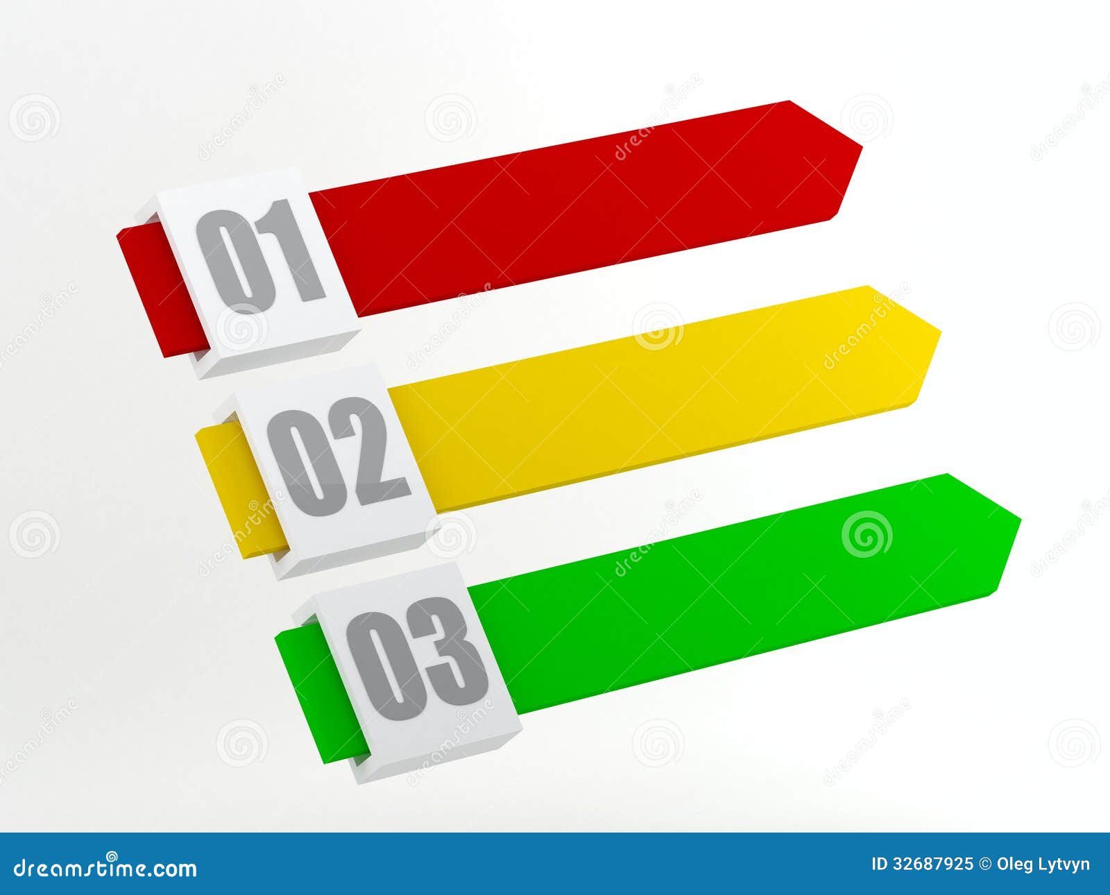 Colored Stripes with Numbers Stock Illustration - Illustration of ...
