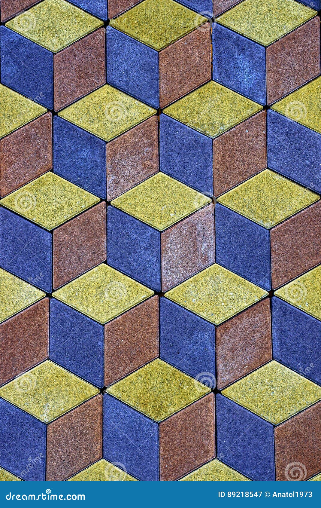 Colored Texture of Stone and Road Tiles Stock Image Image of color