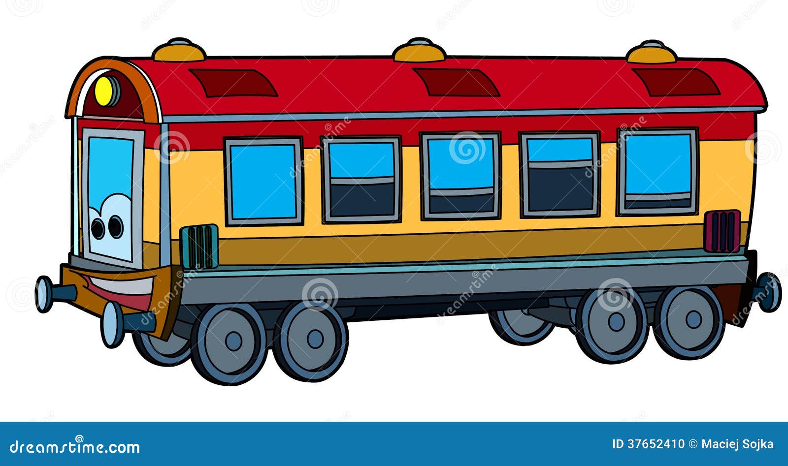 Colored Train - Illustration For The Children Illustration 37652410 - Megapixl Colored Train - Illustration For The Children Illustration 37652410 - Megapixl