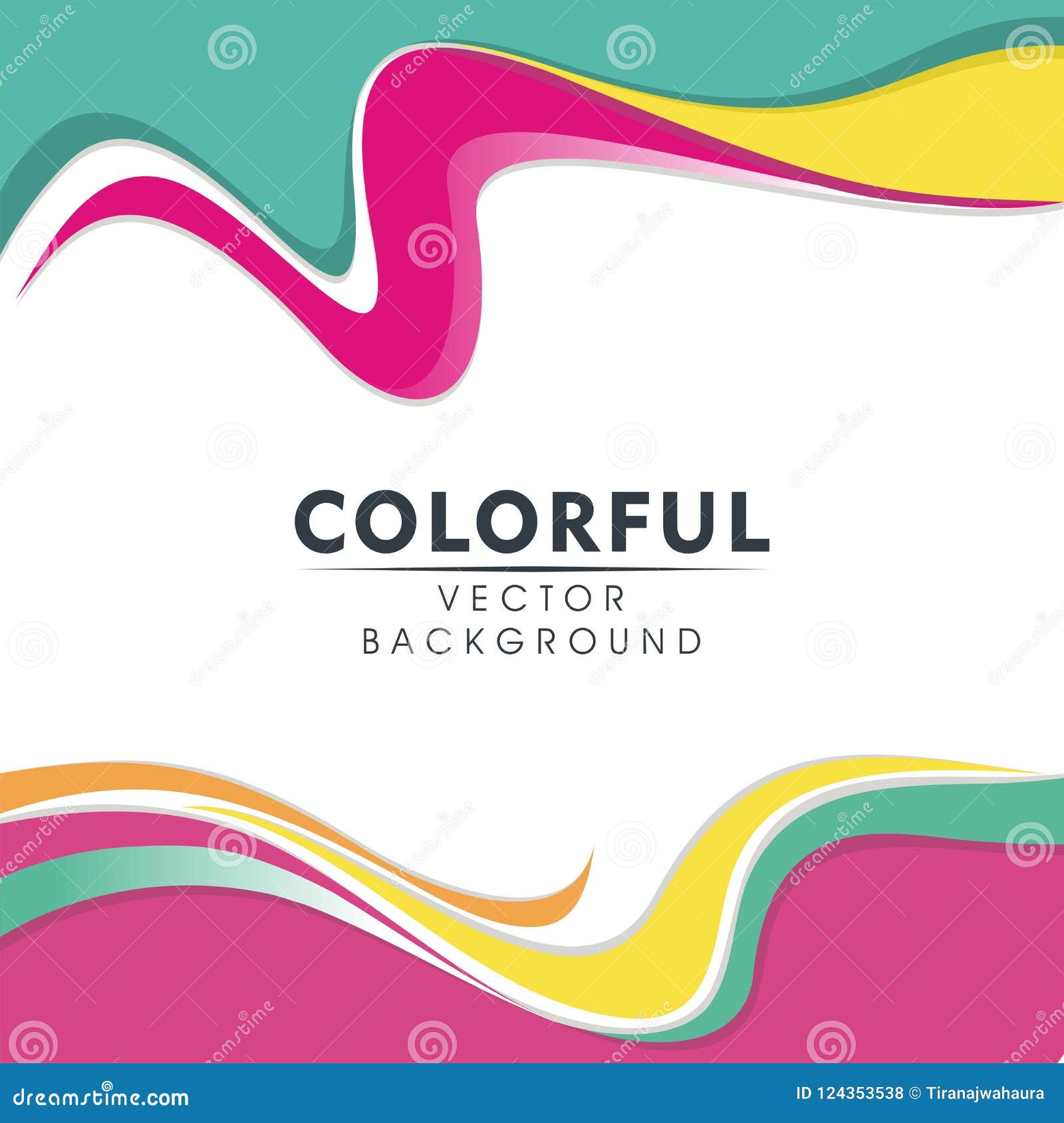 Colorful Abstract Background with Wavy Style Design Stock Vector - Illustration of geometric, cover: 124353538 Colorful Abstract Background with Wavy Style Design Stock Vector - Illustration of geometric, cover: 124353538