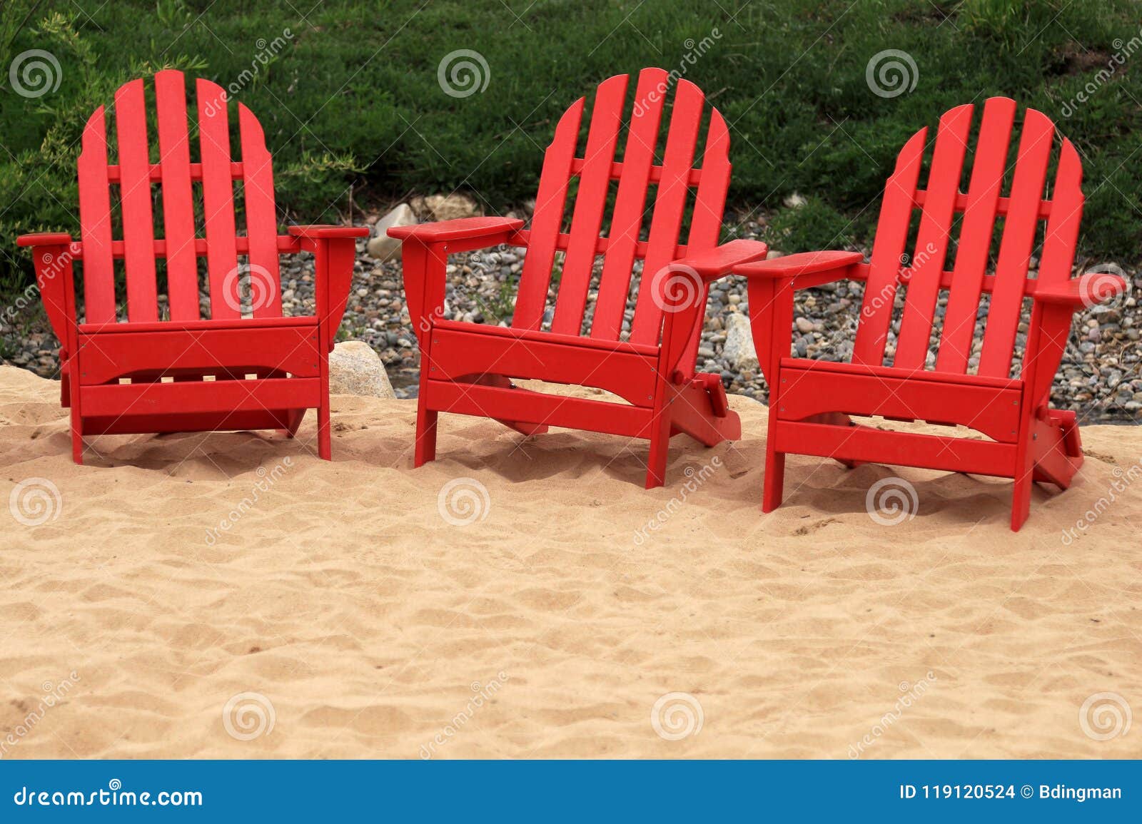 Colorful Adirondack Chairs Stock Photo Image Of Colored 119120524