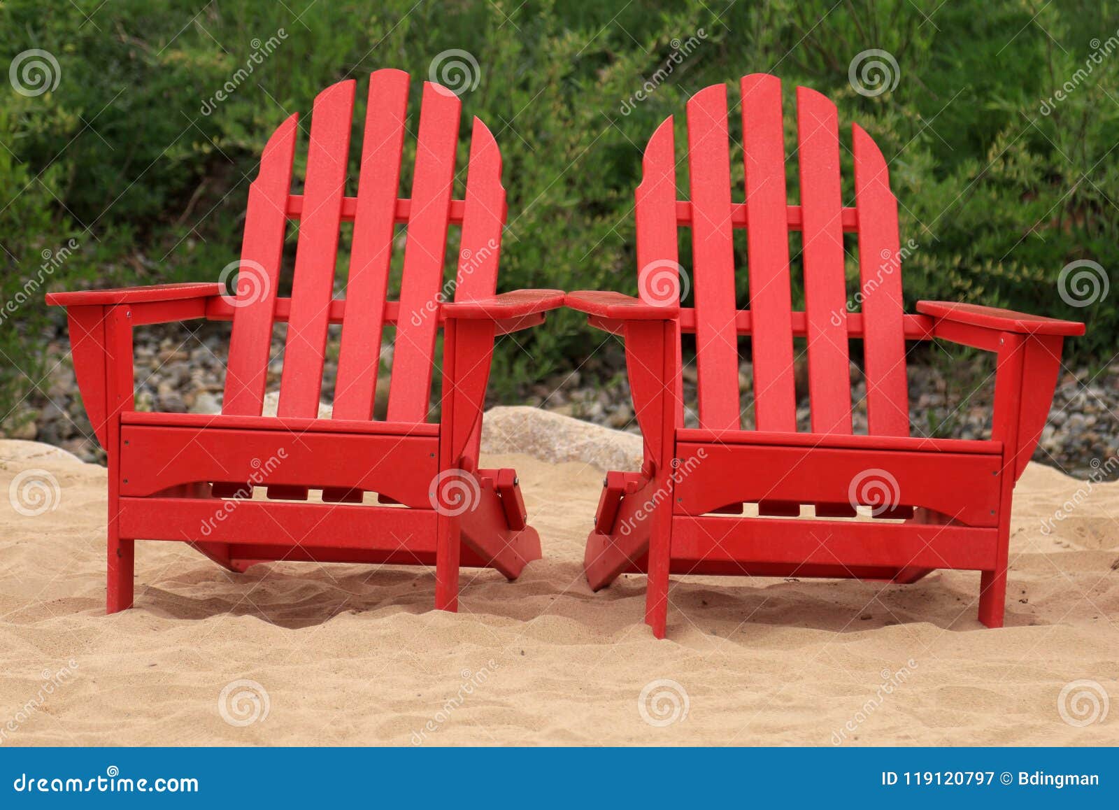 Colorful Adirondack Chairs Stock Image Image Of Outdoor 119120797