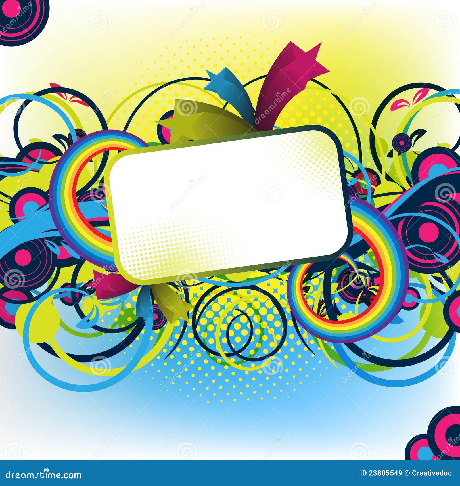 Colorful Artwork for Design Stock Vector Illustration of abstract