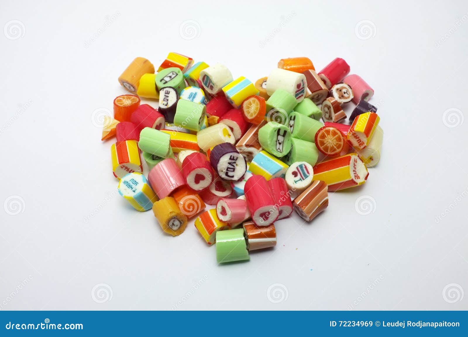 Colorful assorted candies stock image. Image of green 72234969