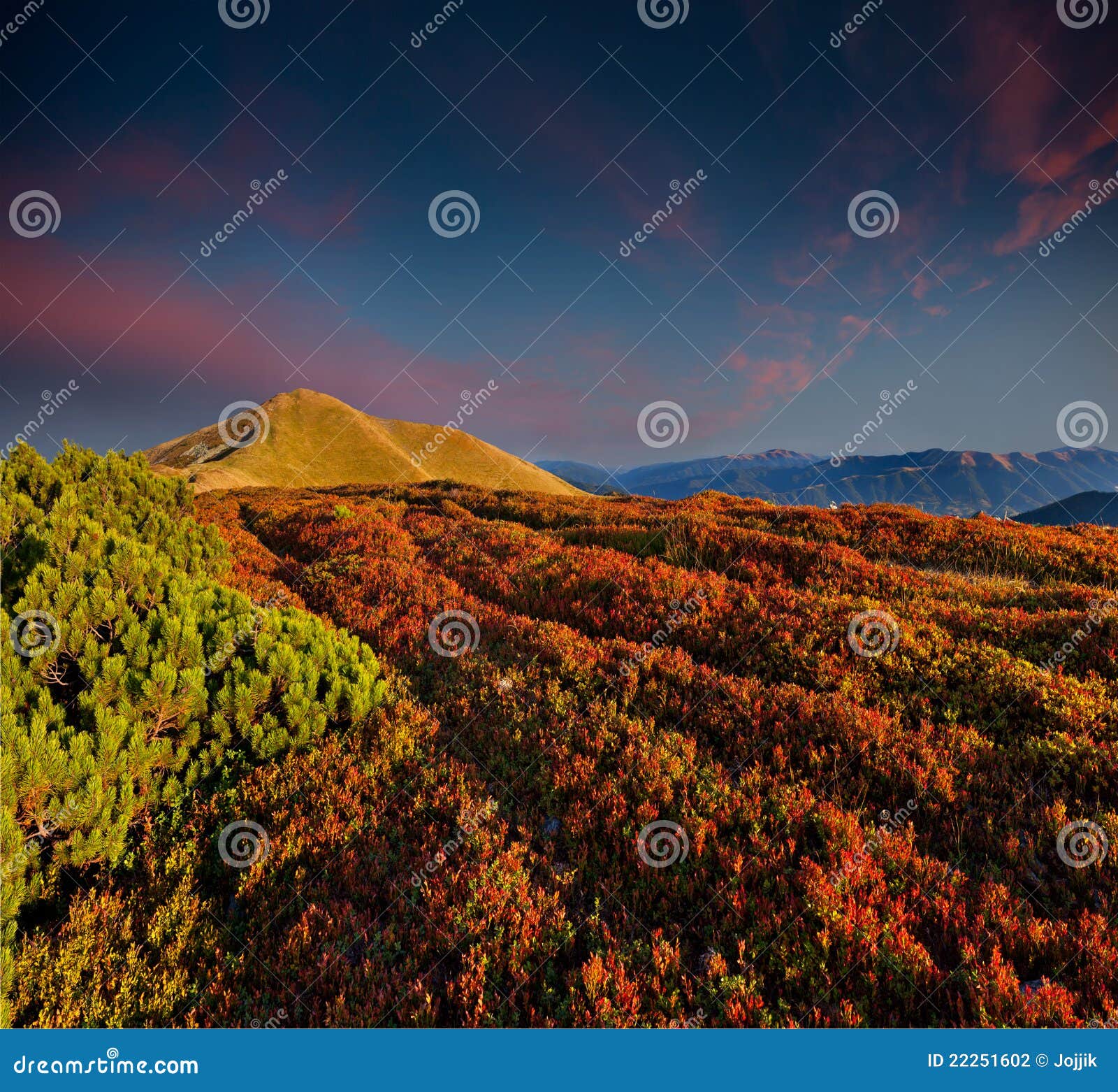 Colorful Autumn Landscape Stock Photo Image Of Peak 22251602