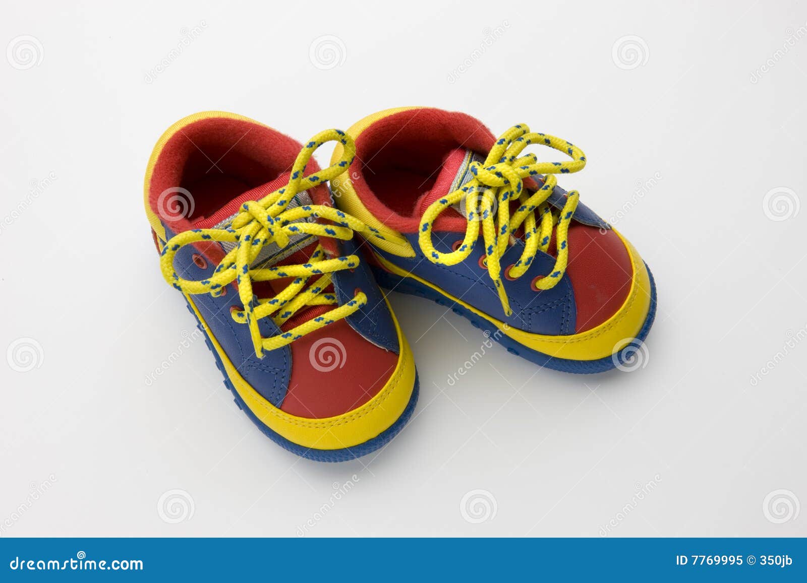 Colorful baby shoes stock image. Image of closeup, newborn - 7769995