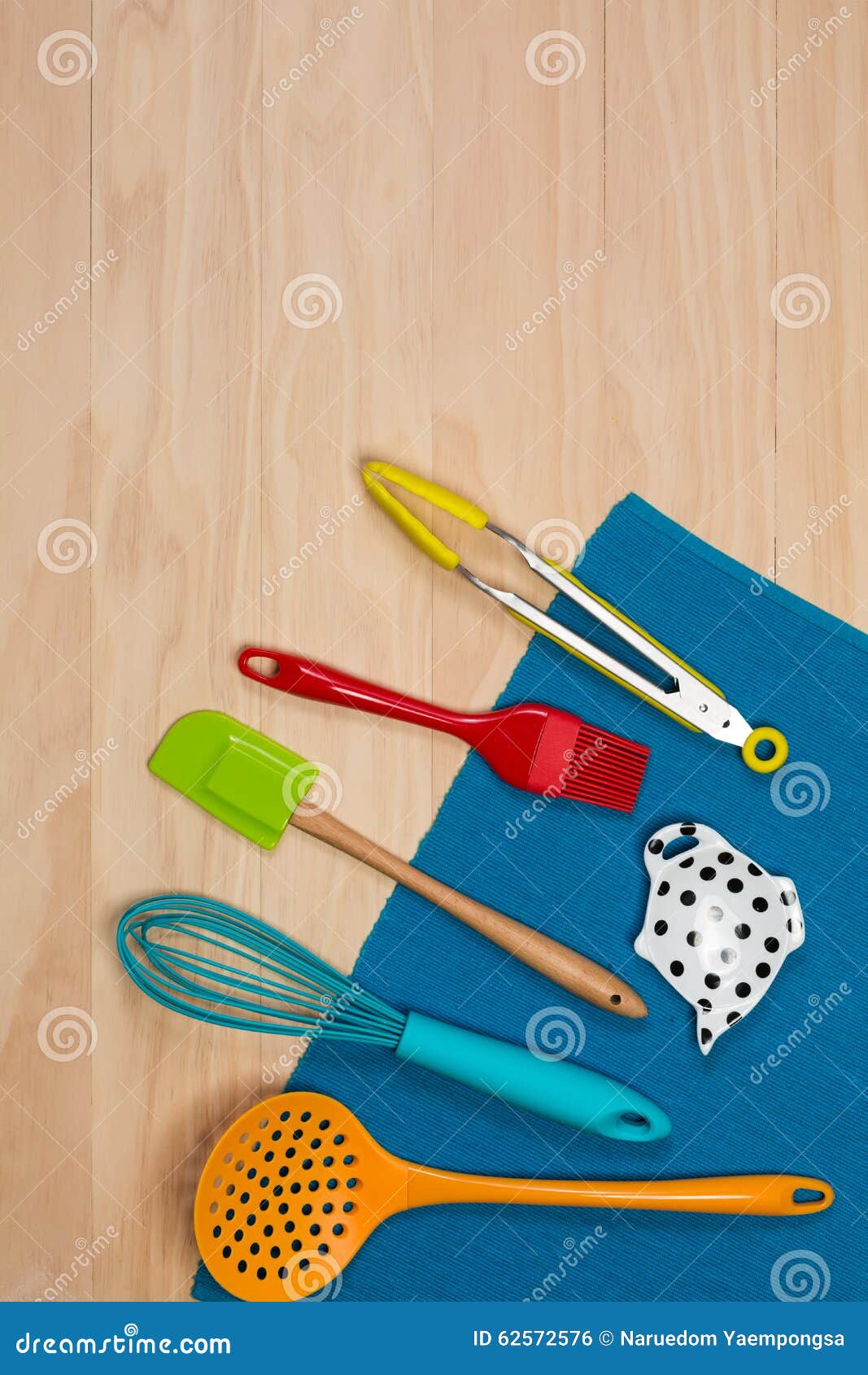 Colorful Baking and Pastry Tools Stock Photo Image of brush, vertical