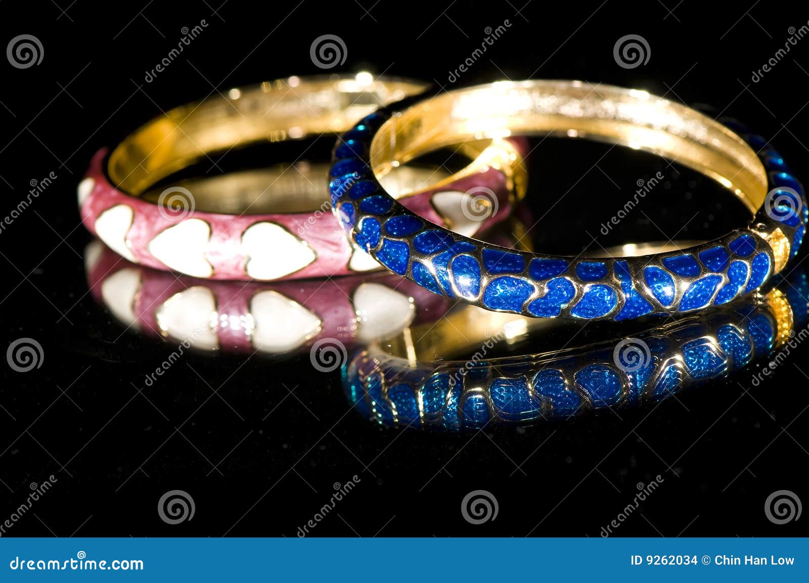 Colorful bangles stock photo. Image of isolated, elegant 9262034