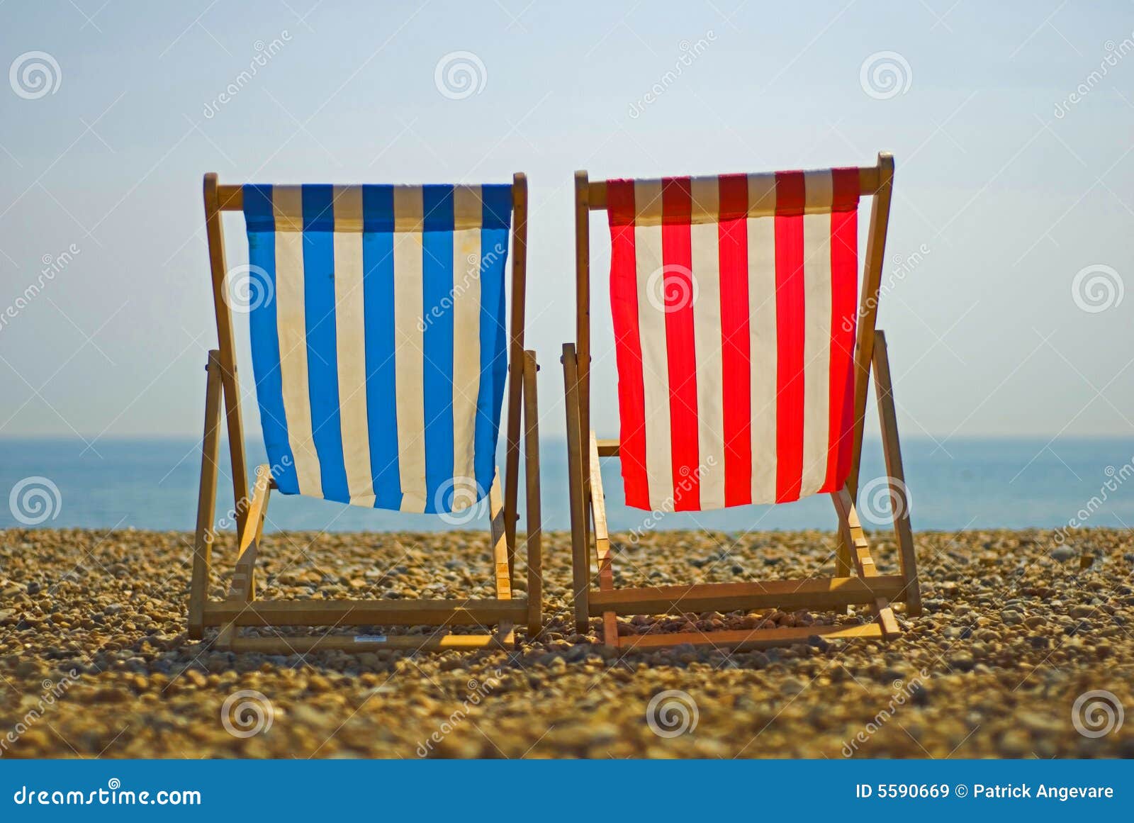 colorful beach chairs