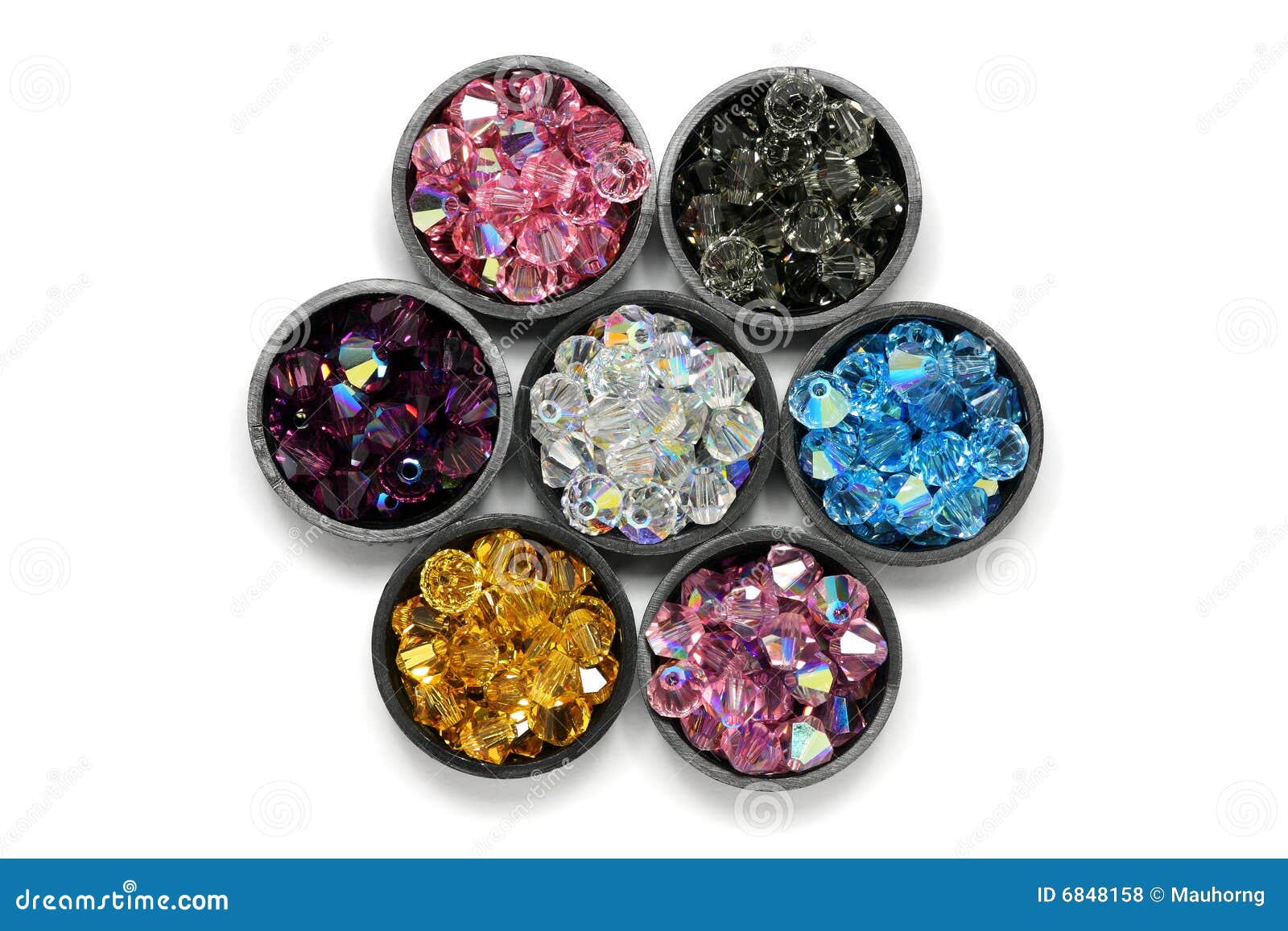 Colorful Beads stock photo. Image of elegance, gift, shape 6848158