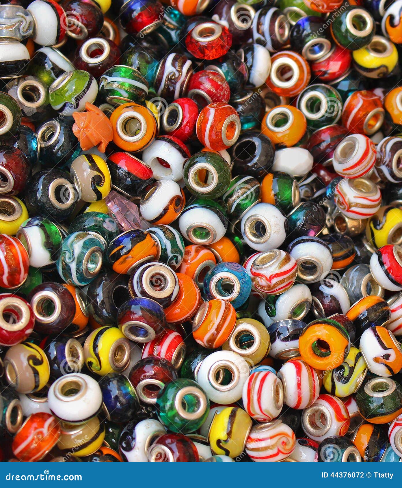 Colorful beads stock photo. Image of bead, beauty, hobby - 44376072