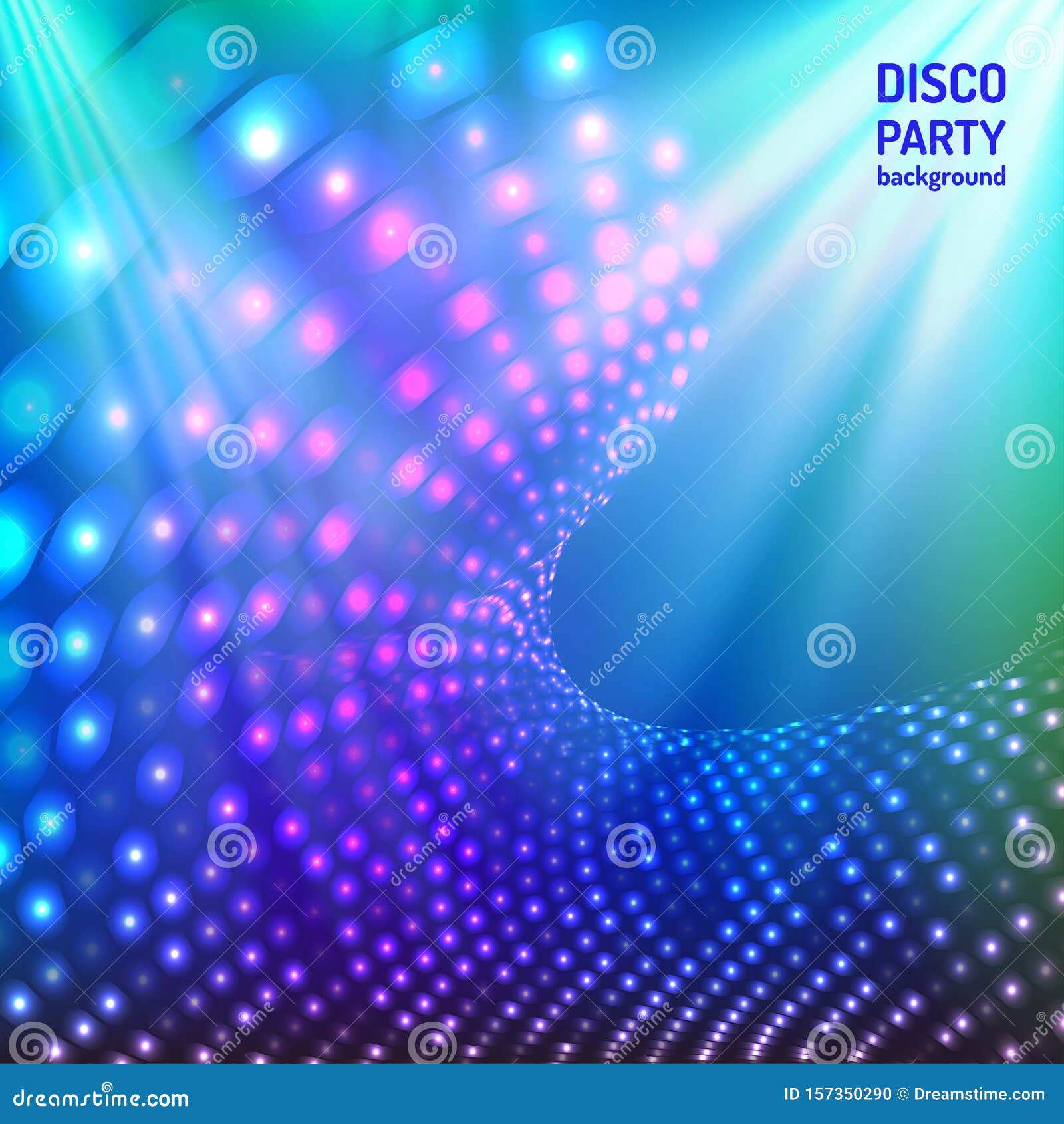 disco party background