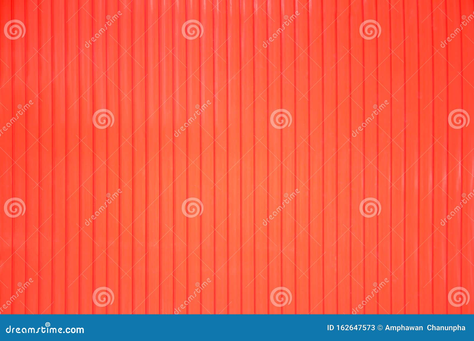 Colorful Bright Red Wall in Line Vertical Seamless Patterns on
