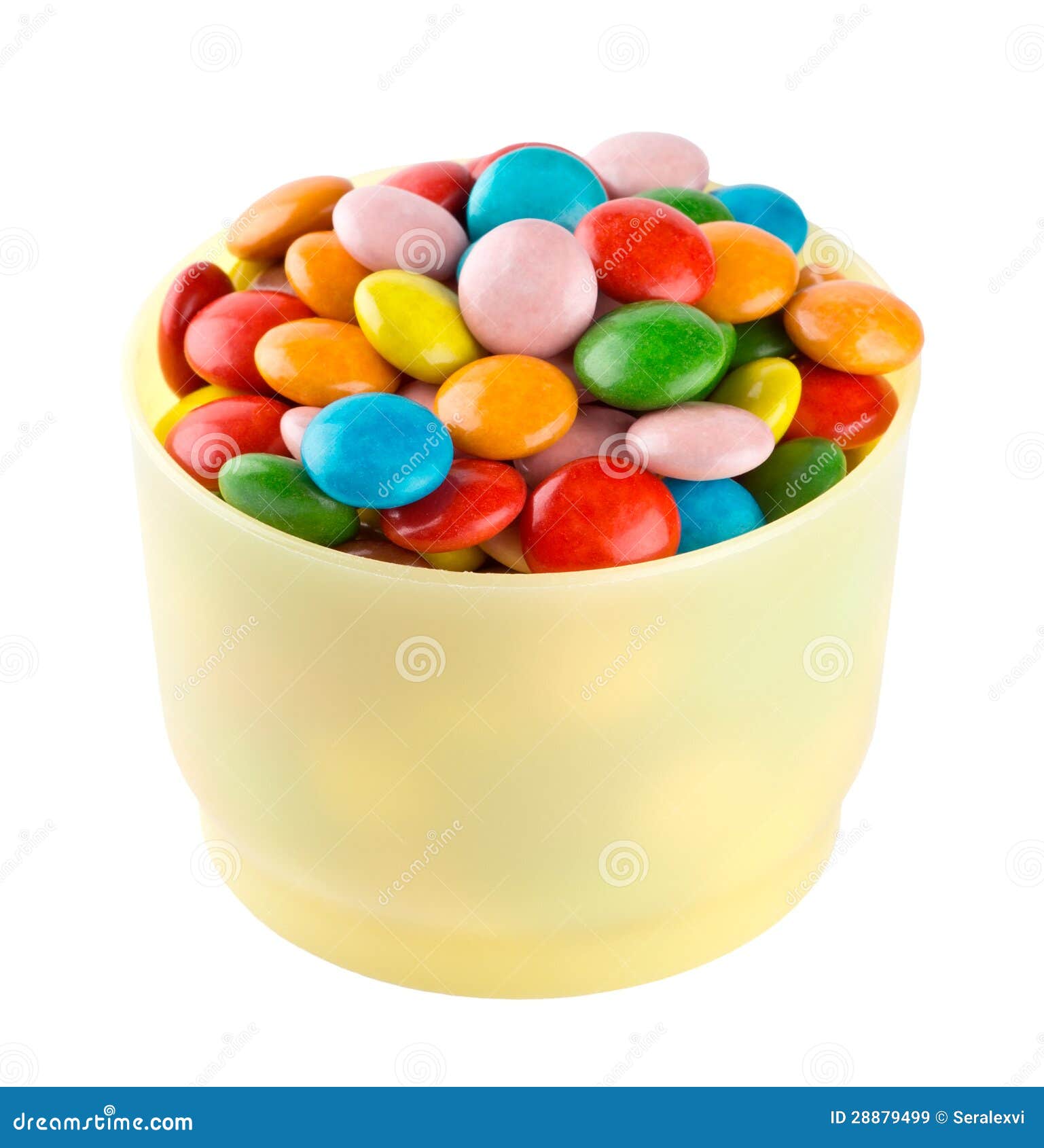 Colorful candies in cup stock image. Image of sweets 28879499