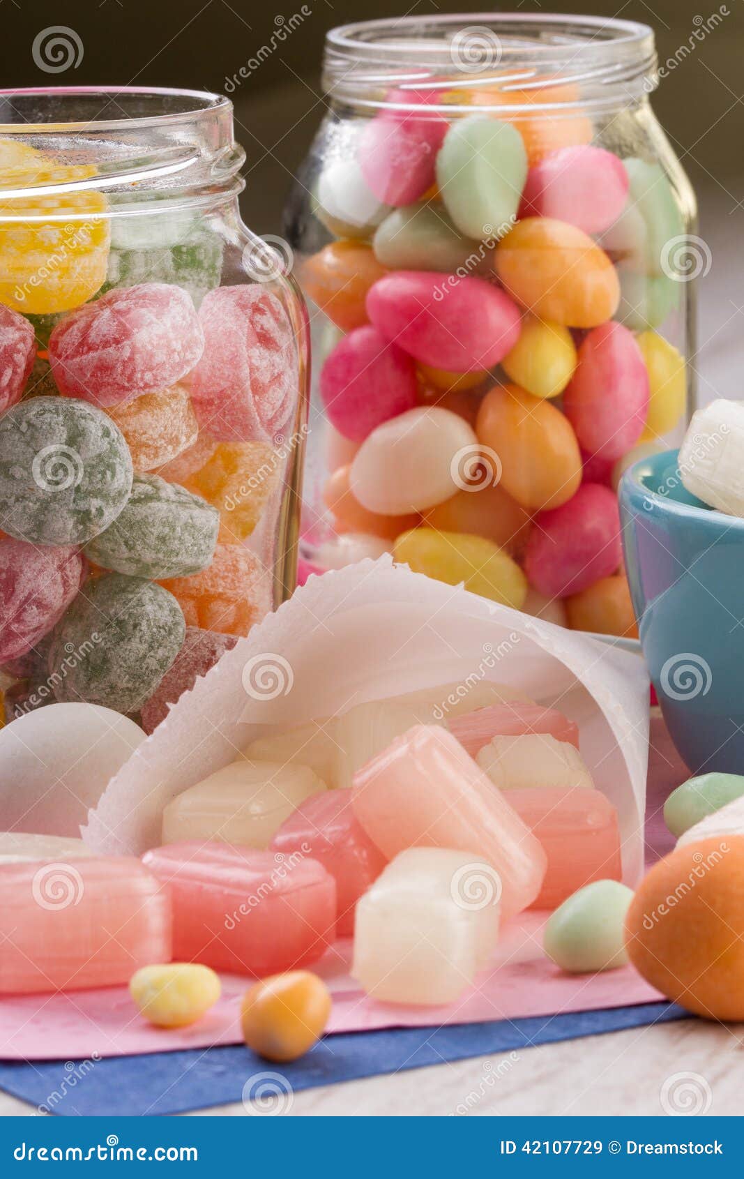 Colorful Candies Stock Image Image Of Many Fashioned 42107729