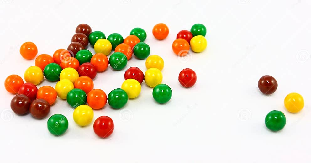 Colorful Candy Balls stock photo. Image of chocolates 12352454
