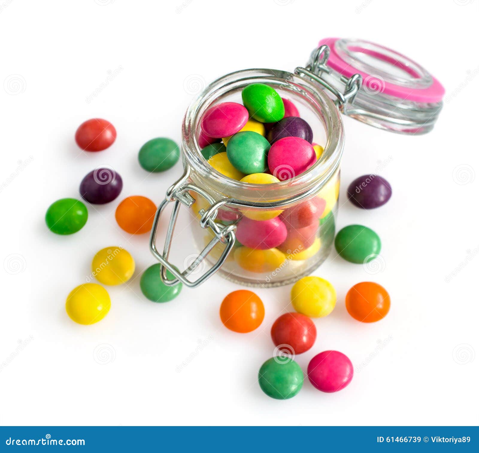 Colorful candy drops stock image. Image of child, circle 61466739