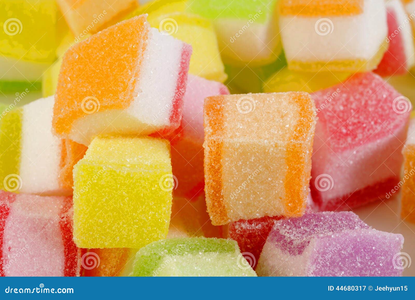 Colorful candy fruit jelly stock image. Image of gummy 44680317
