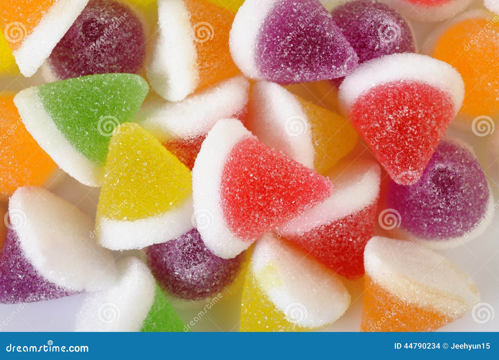Colorful candy fruit jelly stock photo. Image of fruit 44790234