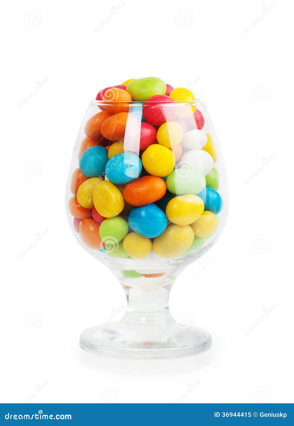 Colorful candy in glass stock image. Image of candies 36944415