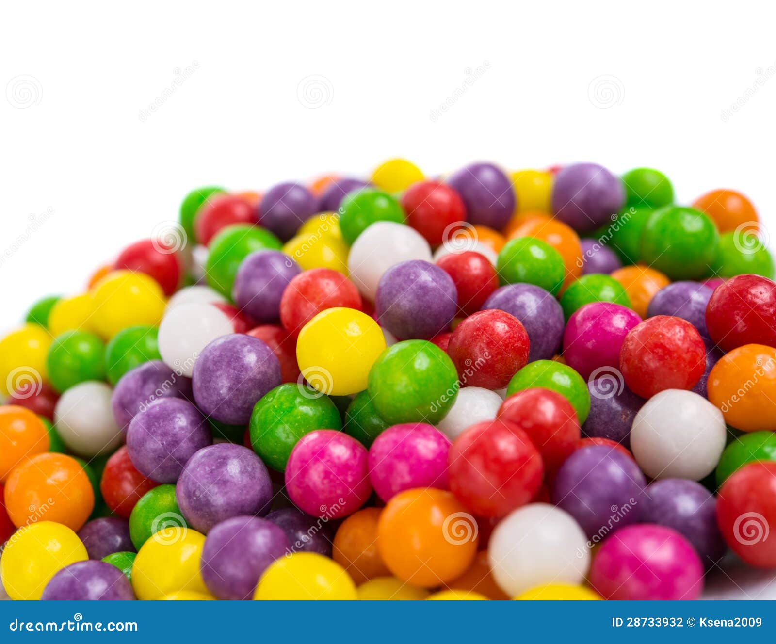 Colorful candy peas stock photo. Image of manycoloured 28733932