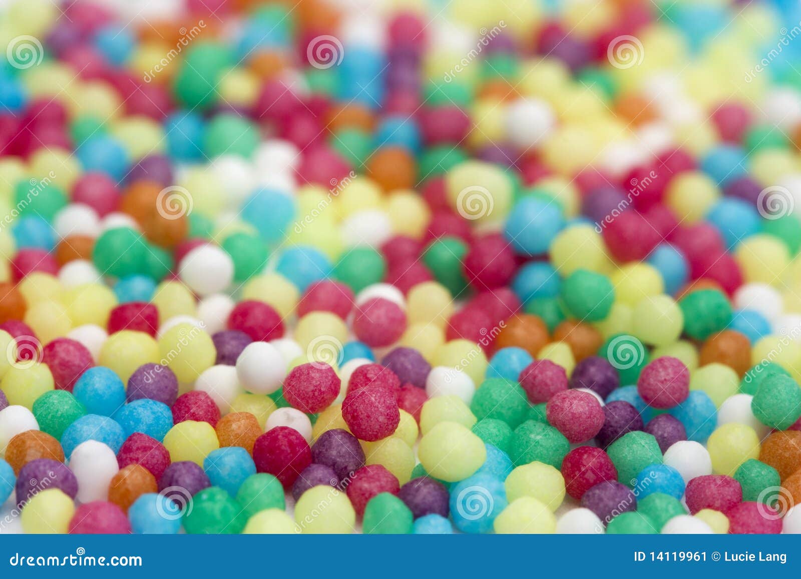 Colorful candy sprinkles stock image. Image of dots, multicloured