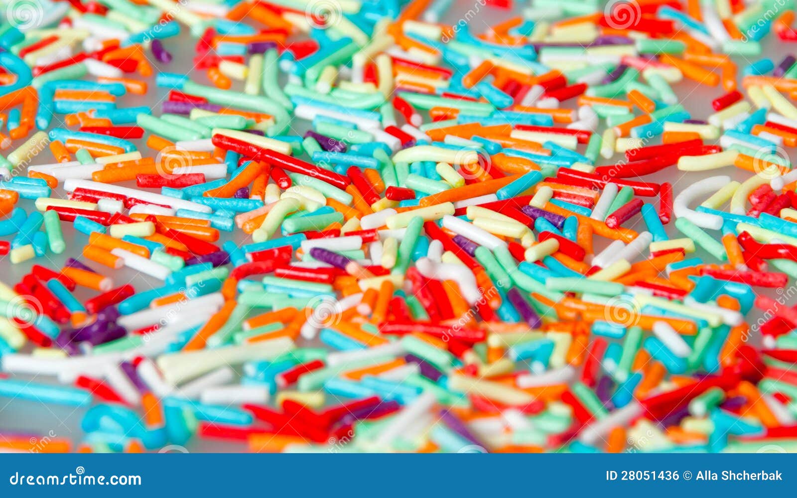 Colorful candy sprinkles stock photo. Image of jimmies 28051436