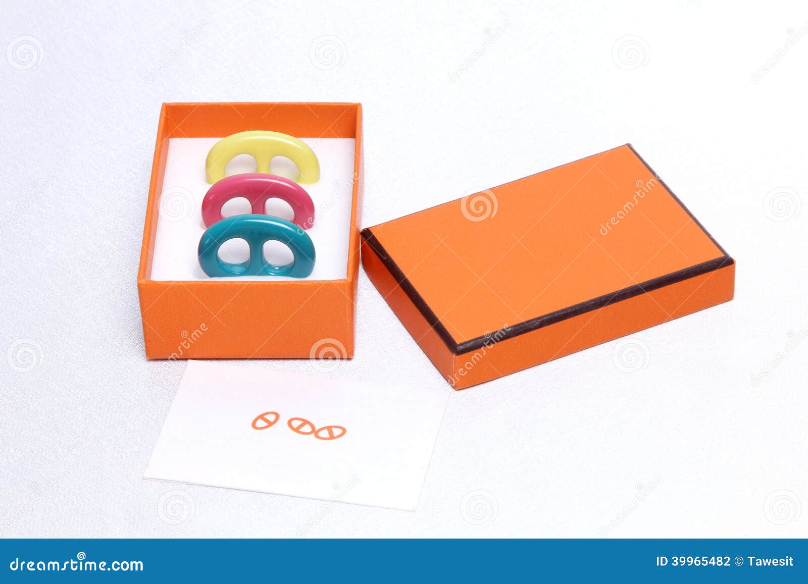 Colorful Ceramic Scarf Clip Stock Photo Image of clip, cute 39965482