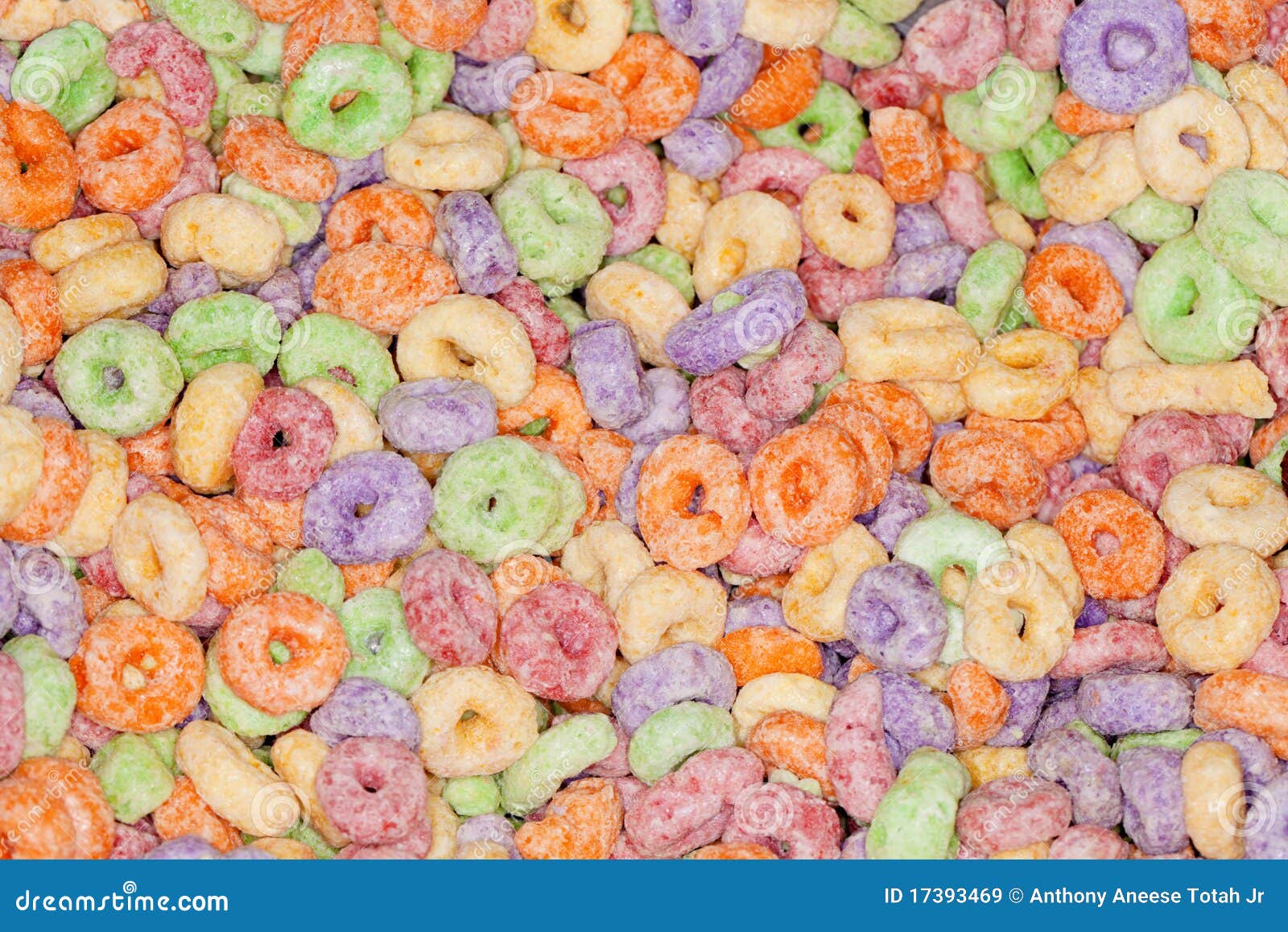 Colorful Cereal stock image. Image of many, loops, background 17393469