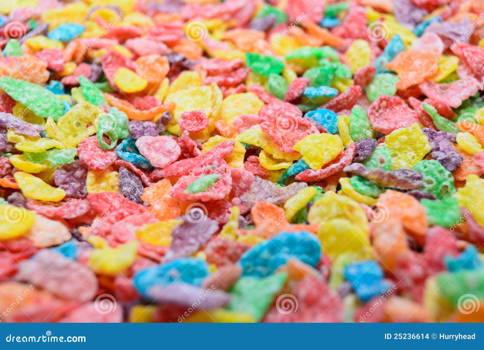 Colorful cereal close up stock photo. Image of colorful 25236614