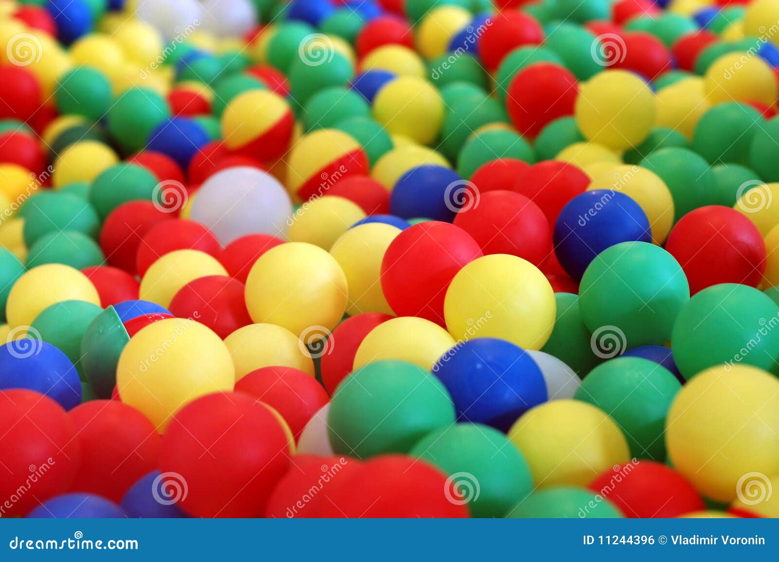 Colorful child balls stock photo. Image of circle, bubbles 11244396