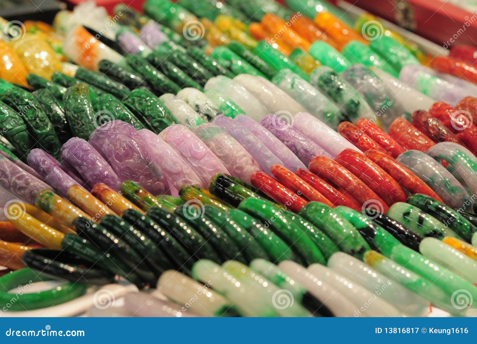 Colorful chinese bracelet stock image. Image of bracelet 13816817