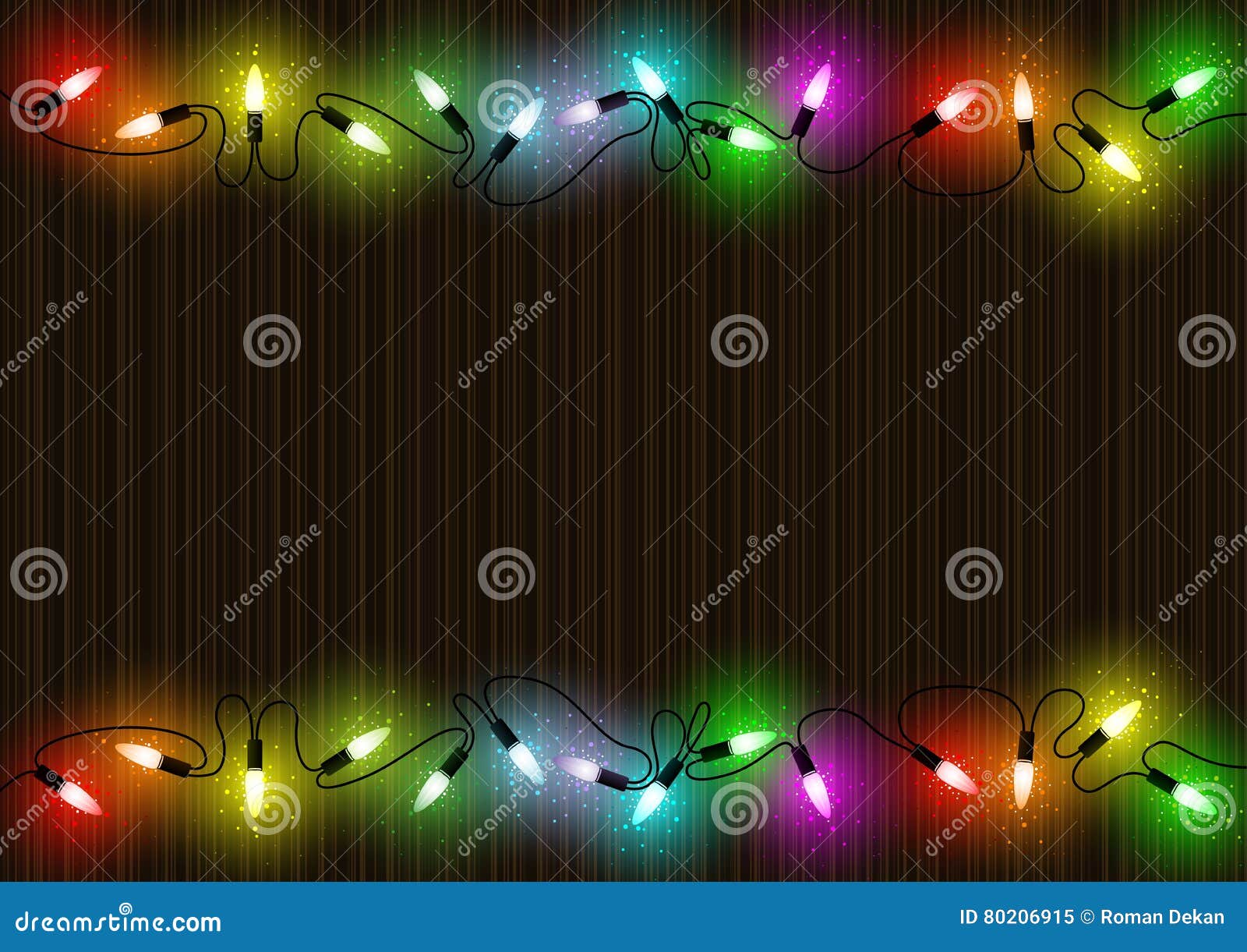 colorful christmas lights background